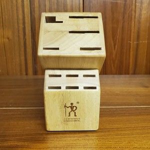 J.A. Henckels International 11 Slot Wood Block Knife Holder